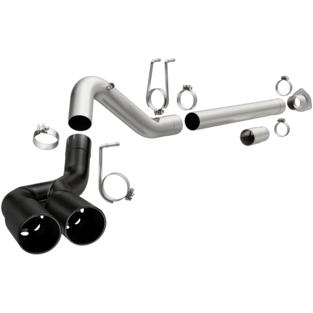 Exhaust System Kit for Black DPF Series DPF Back Performance Exhaust System MagnaFlow 17068